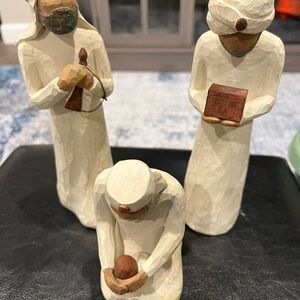 Willow Tree Handcrafted Nativity Three Wise Men Figurines Figurine